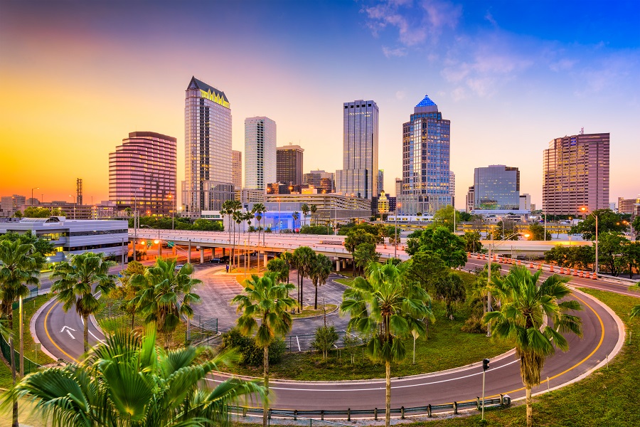 Tampa, FL skyline